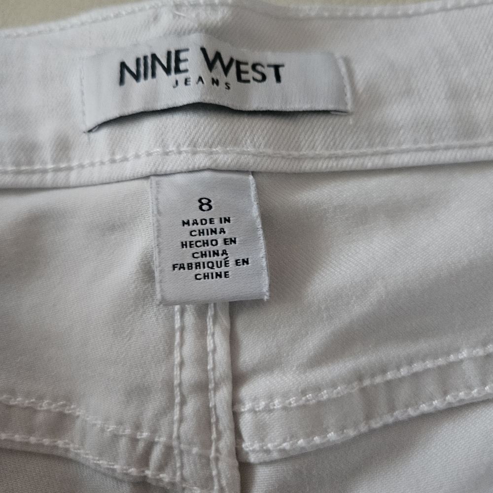 Nine West Women's White Shorts - Picture 3 of 11